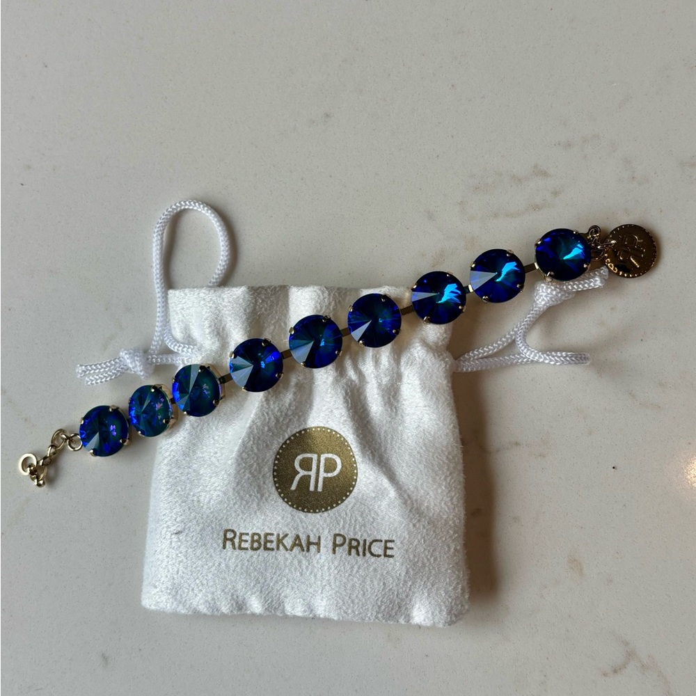 Gorgeous Rebekah Price Blue Bracelet